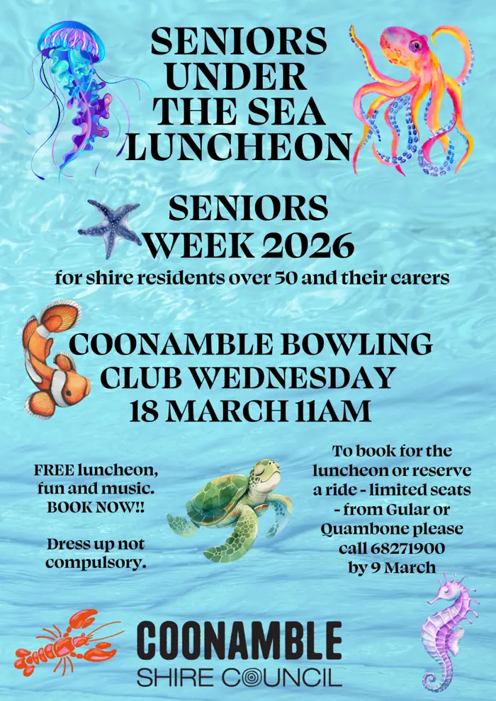 Seniors Week - Under The Sea Luncheon